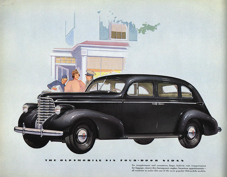 1938 Oldsmobile Motor Cars Brochure Page 30